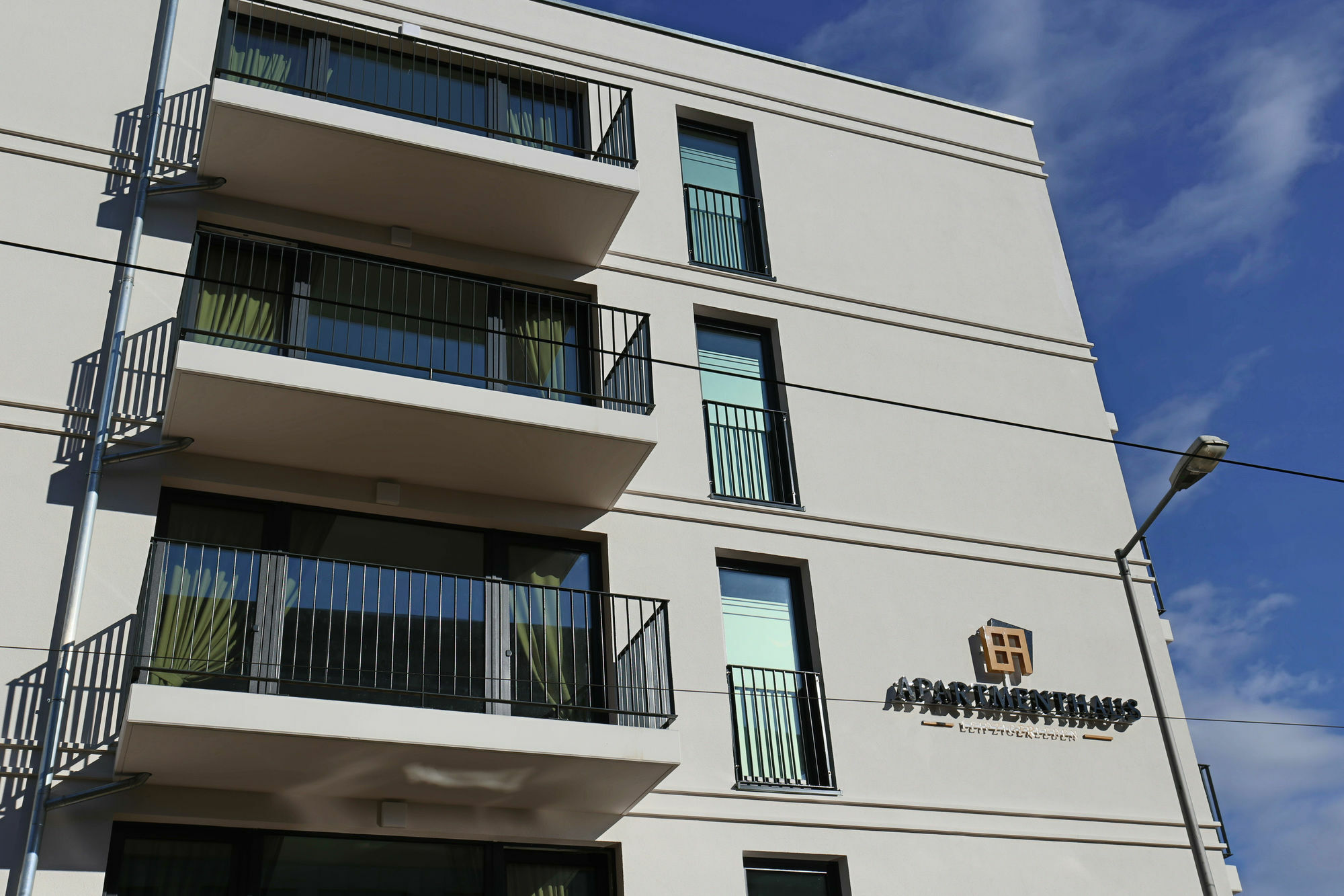 Leipzig Apartmenthaus Exteriör bild